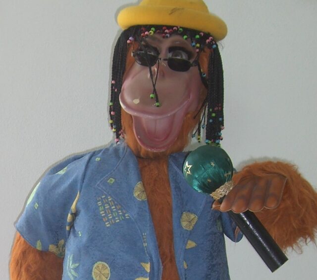 Affe tanzend