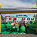 Pony Hop Pferdehüpfbahn