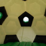 Hüpfburg Fußball