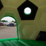 Hüpfburg Fußball
