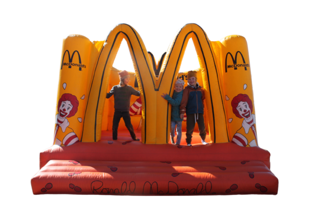 Hüpfburg Mc Donald’s klein