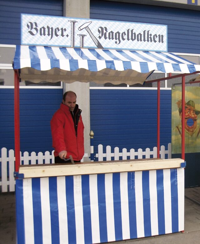 Bayerischer Nagelbalkenstand Verleih