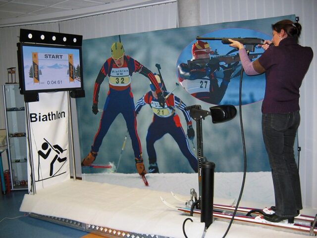 Biathlonsimulator leihen