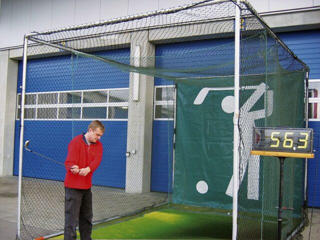 Golfradar mit Geschwindigkeitsmessung