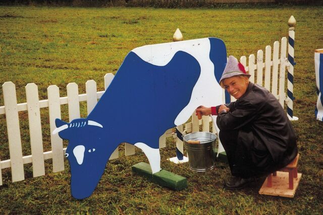 Kuhmelken weiß-blau Vermietung