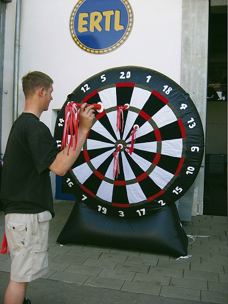 XXL Dartboard mieten – ERTL Karussell-Land