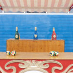 Spielstand Champagnerflaschenwerfen