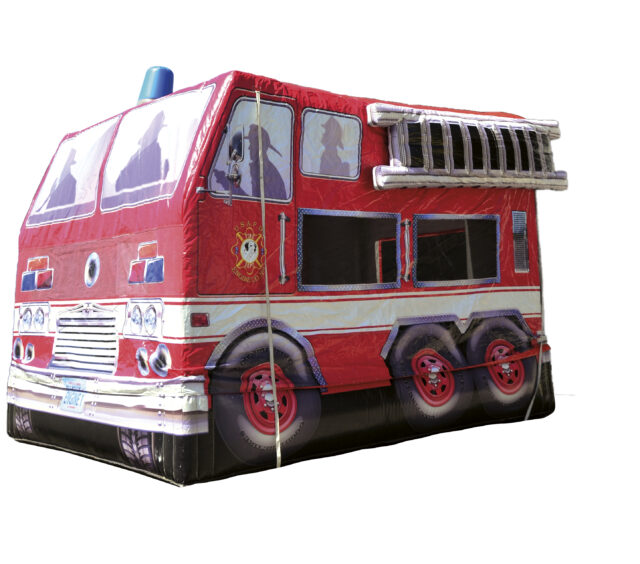Hüpfburg Feuerwehr