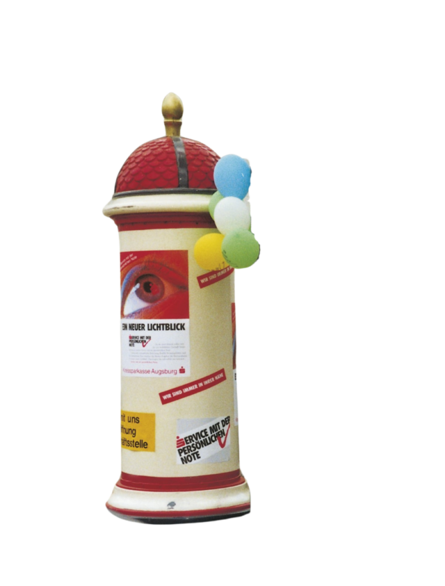 Litfaßsäule mieten