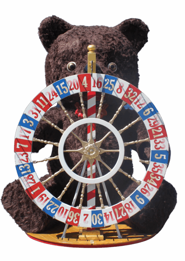 Glücksrad Teddy  mieten